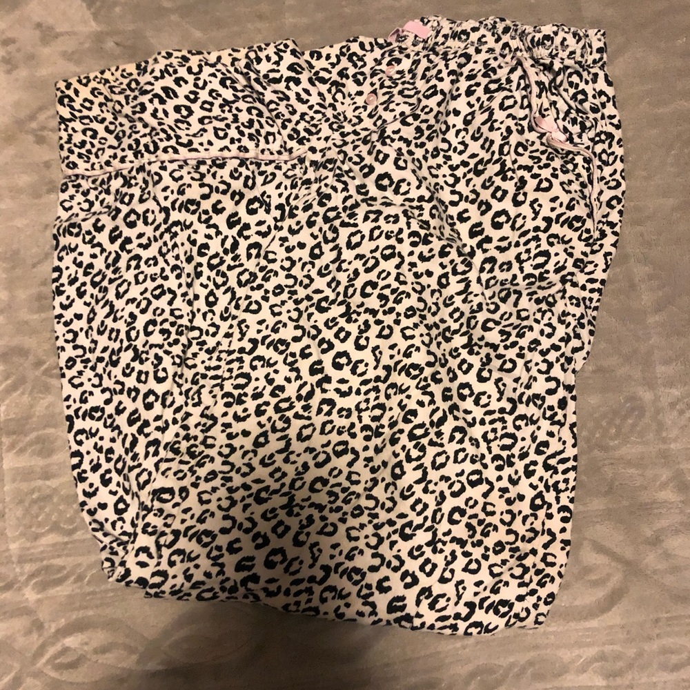 Vs leopard print pj pants